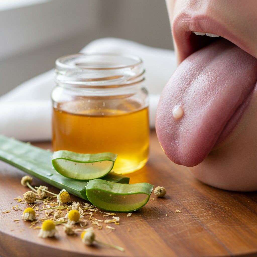 Bouton sur la langue : découvrez un remède naturel efficace à tester chez vous